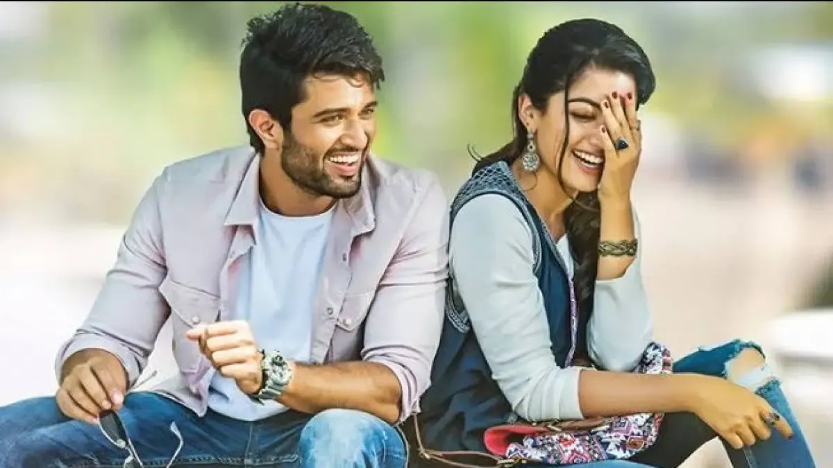Rashmika Mandanna with Vijay Deverakonda