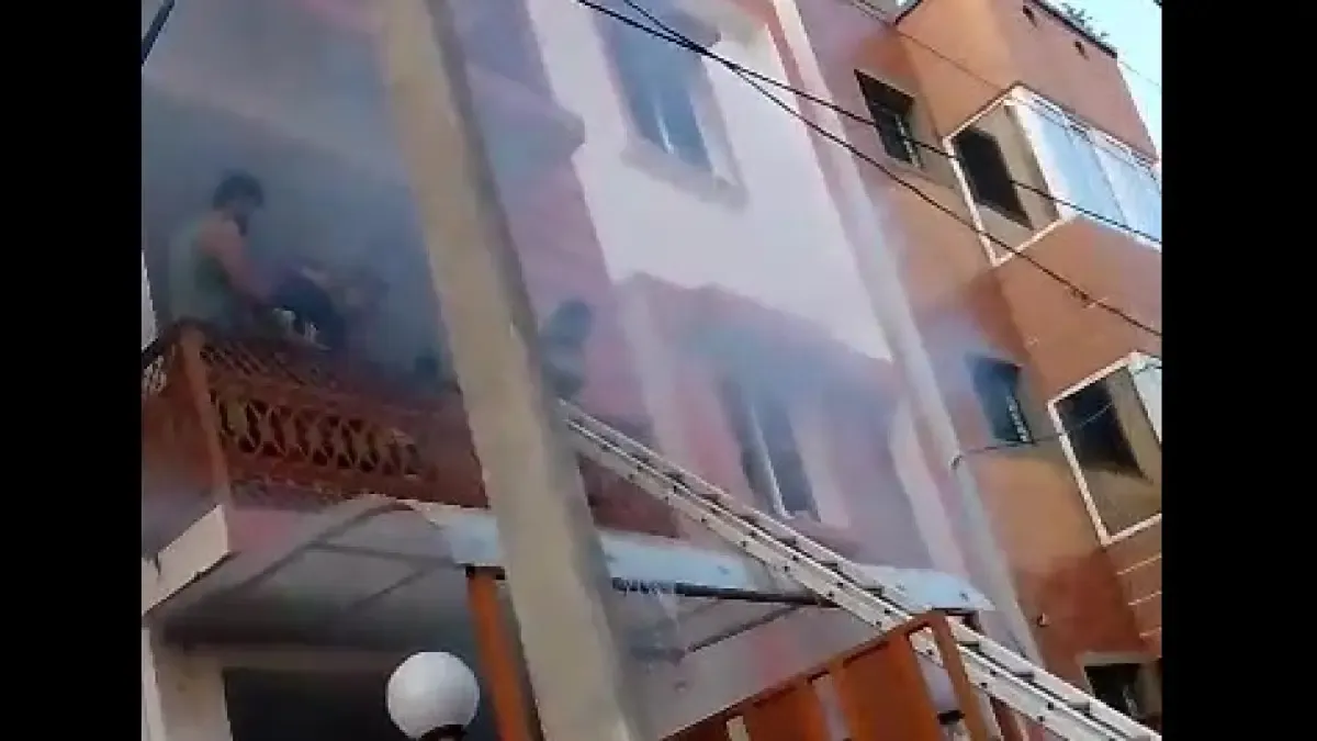 Fire breaks out in Bhubaneswar’s Nandan Vihar