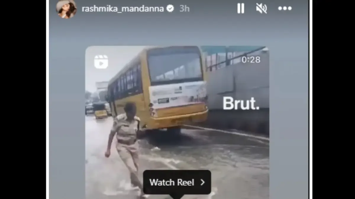 Rashmika Mandanna IG story