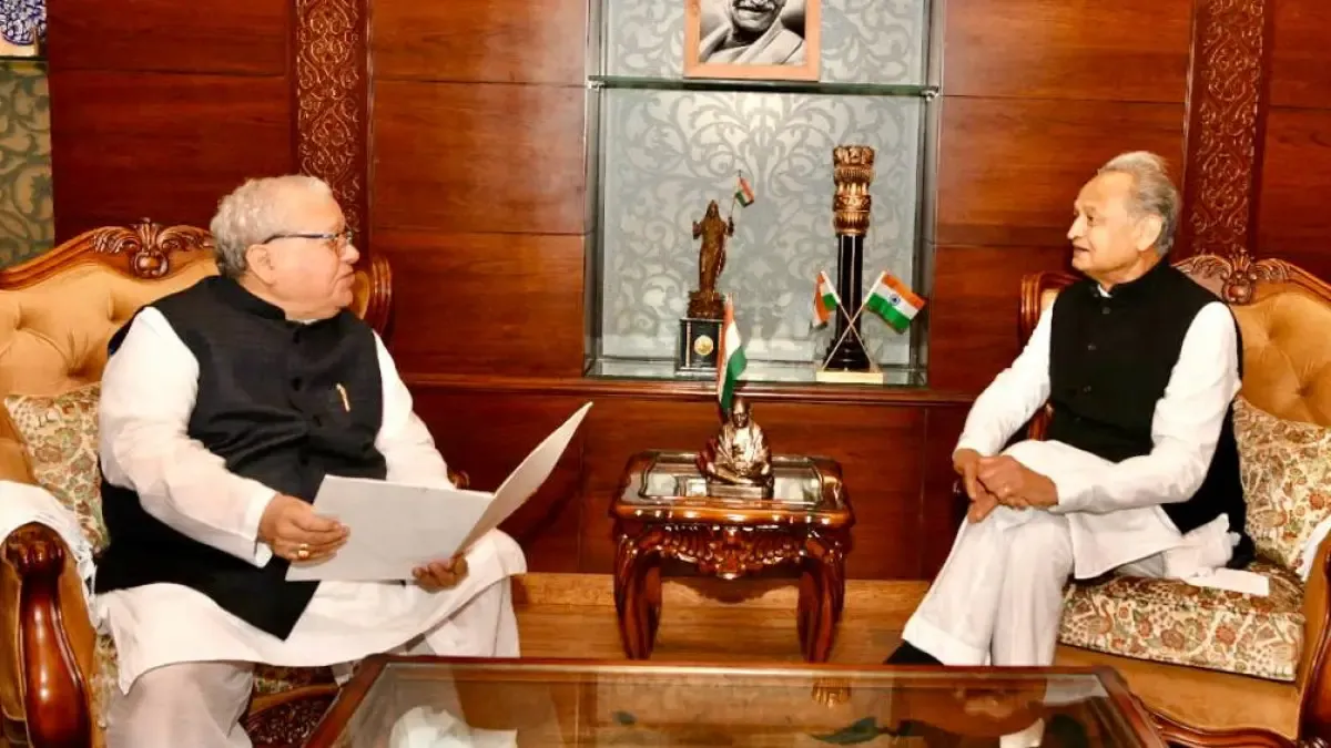 Rajasthan CM Ashok Gehlot tenders resignation 