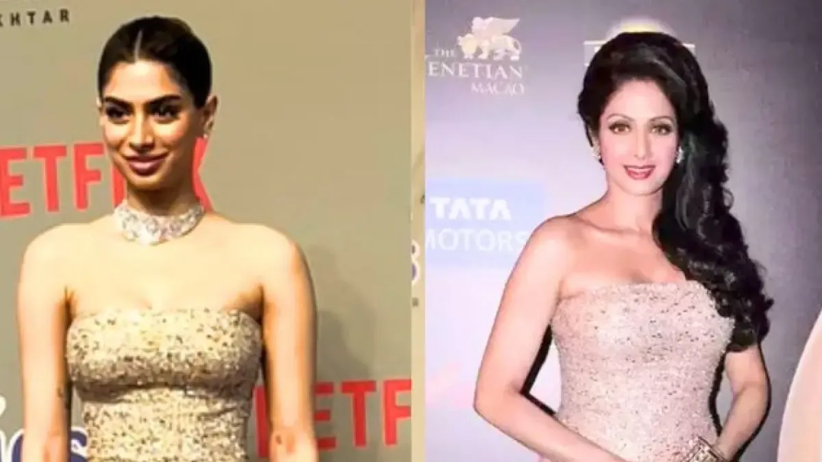 Khushi Kapoor-Sridevi