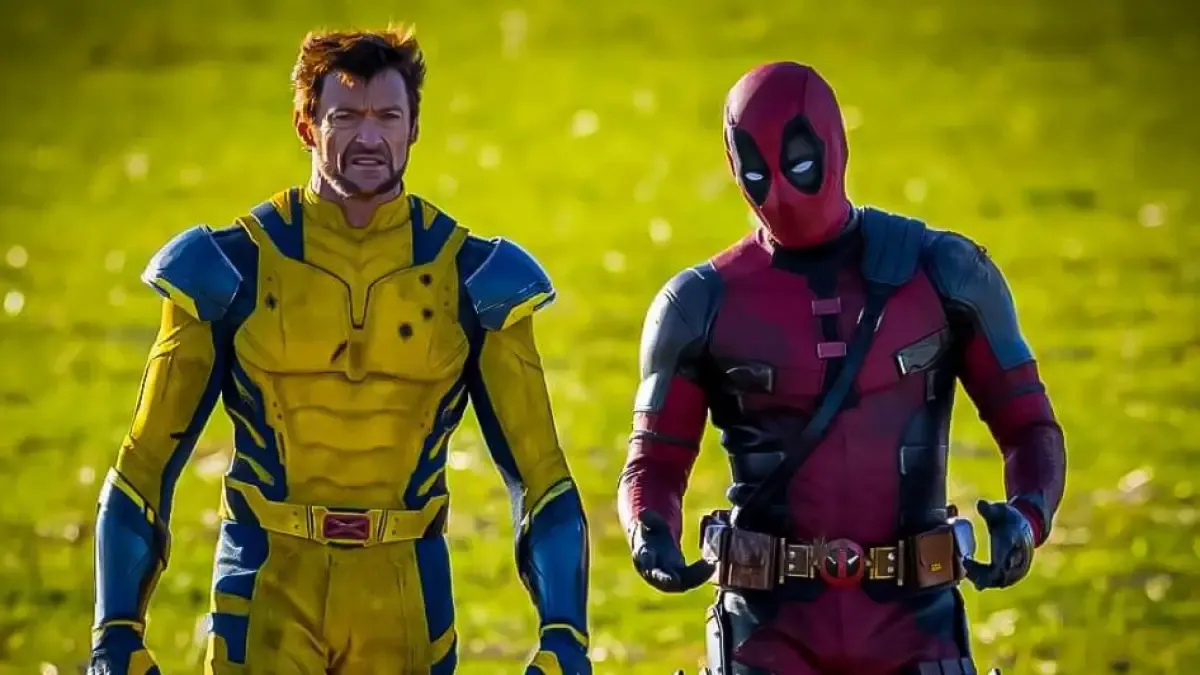 Ryan Reynolds and Hugh Jackman in Deadpool