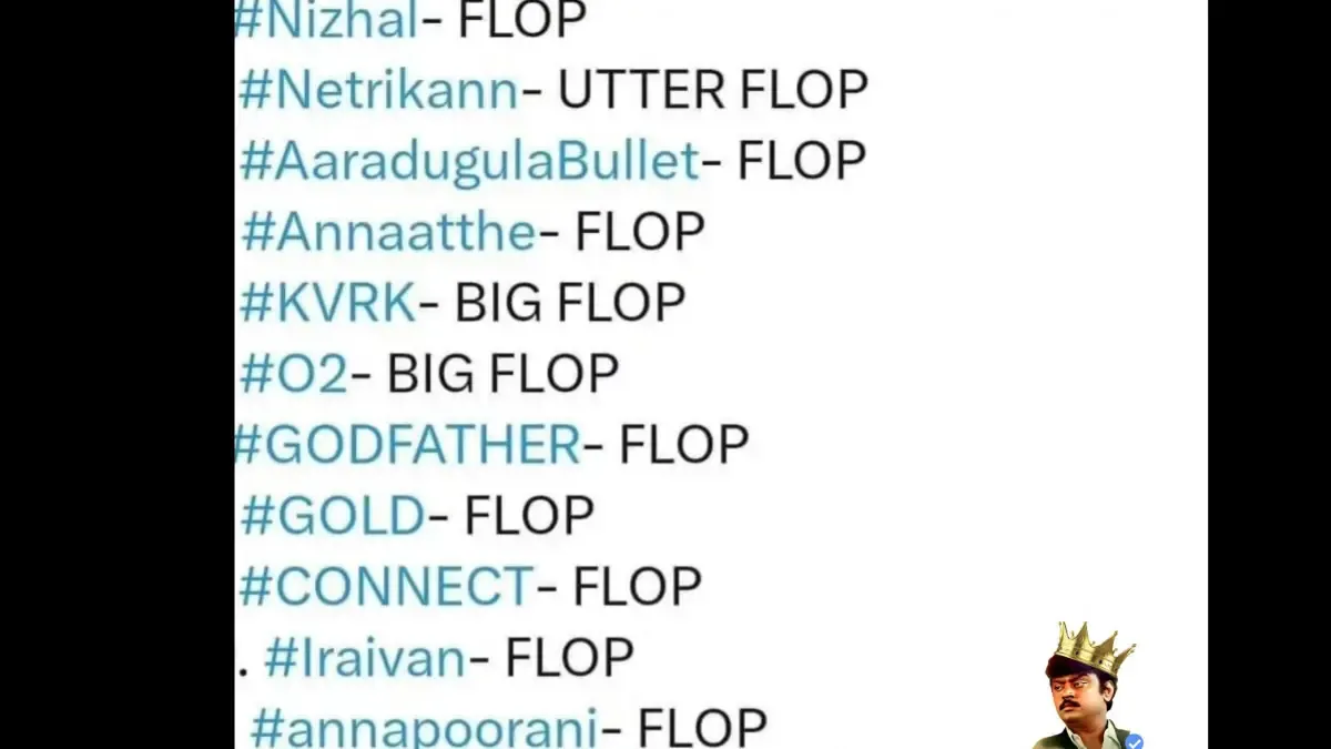 Nayanthara career graph