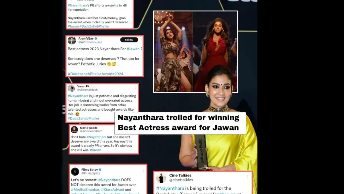 Comments on Nayanthara