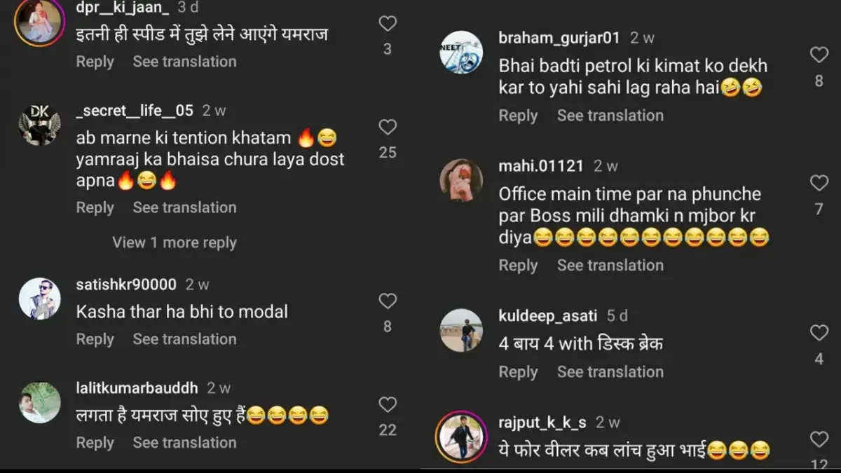 Safety first! Man rides buffalo wearing helmet; netizens say, 'Yamraj Chutti Pe Hain'