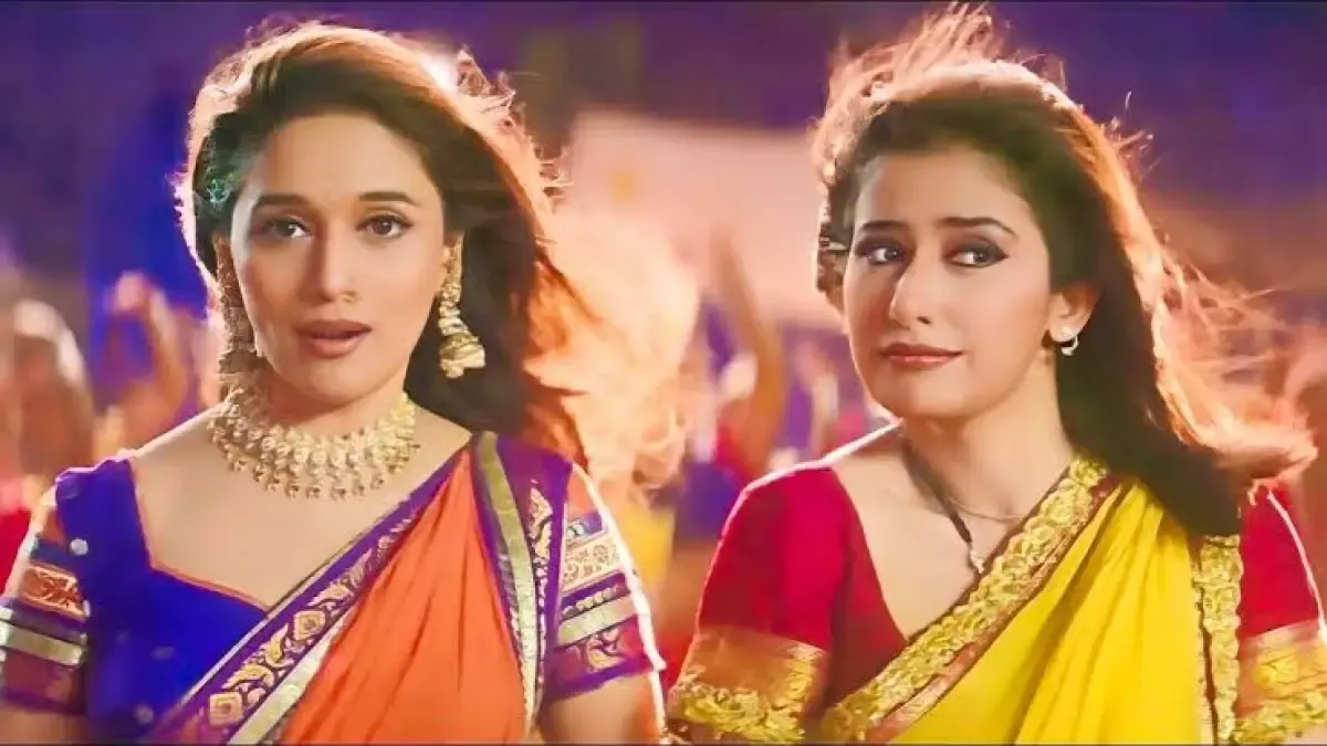 Madhuri Dixit and Manisha Koirala in Lajja
