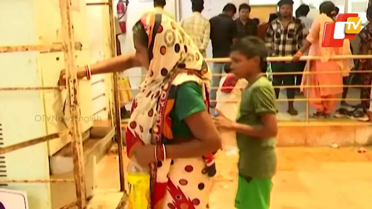 Drinking water crisis in Balasore District Headquarters Hospital 