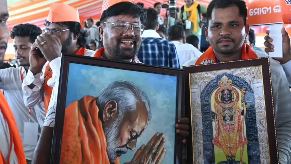 PM Narendra Modi in Berhampur