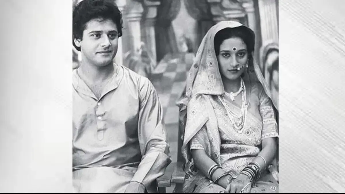 17-year-old Madhuri Dixit in Abodh (1984)