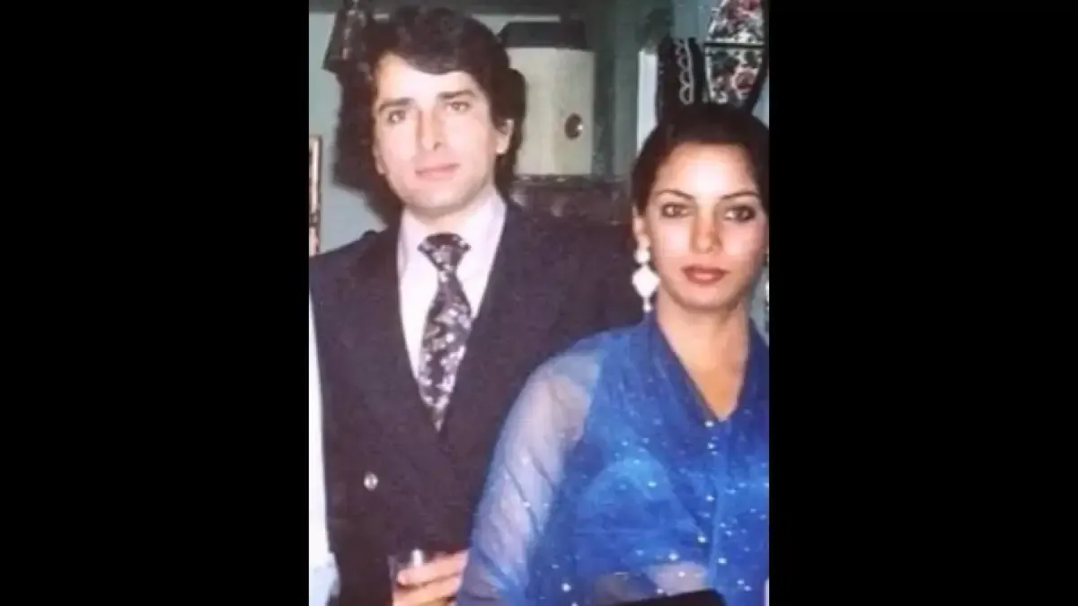 Shabana Azmi with Shashi Kapoor