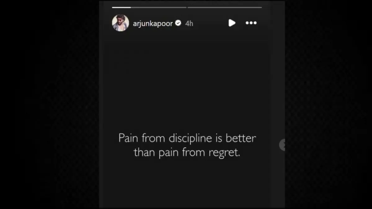 Amid breakup rumours with Malaika Arora, Arjun Kapoor pens a cryptic note