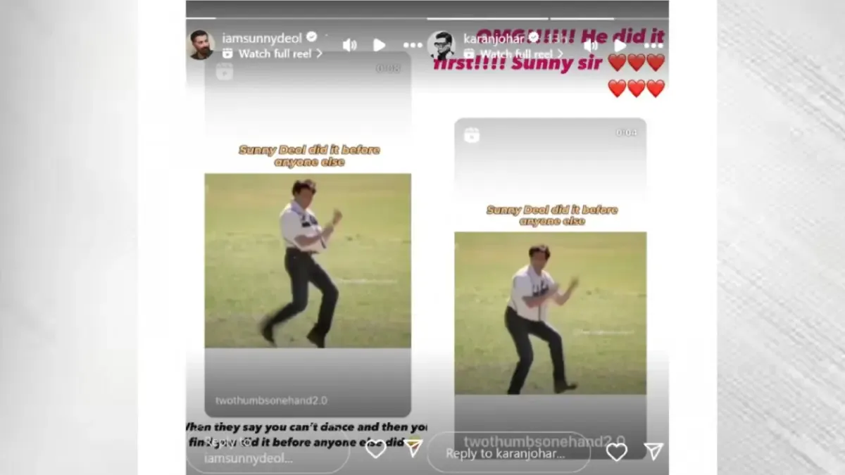 Sunny Deol did Tauba Tauba hook steps much before Vicky Kaushal!