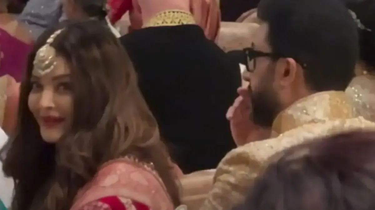 Aishwarya and Abhishek Bachchan