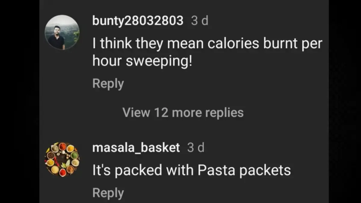 Comments on viral post