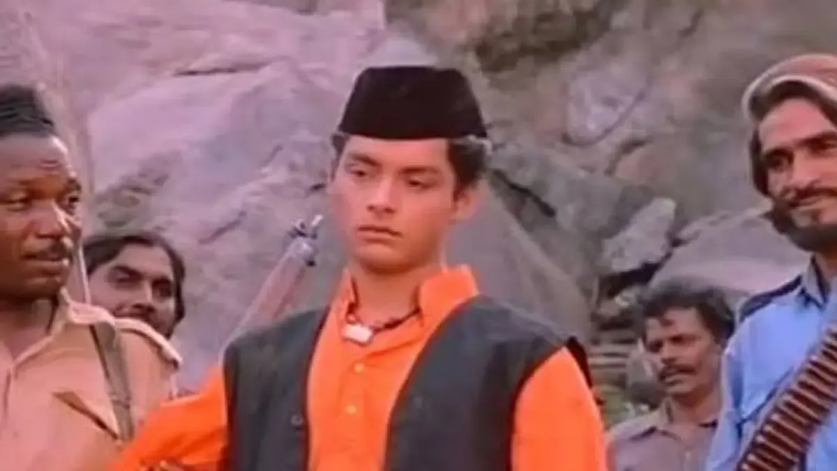 Sachin Pilgaonkar in Sholay