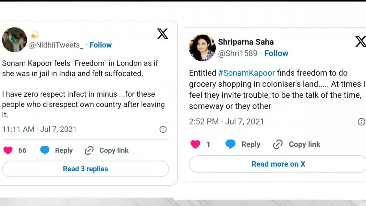 Comments on social media