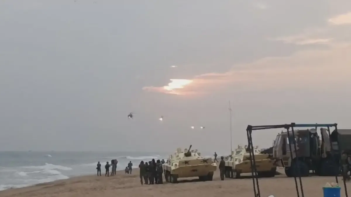 Rehearsals are in full swing, with scenes of grandeur lining the Puri Blue Flag Beach. 