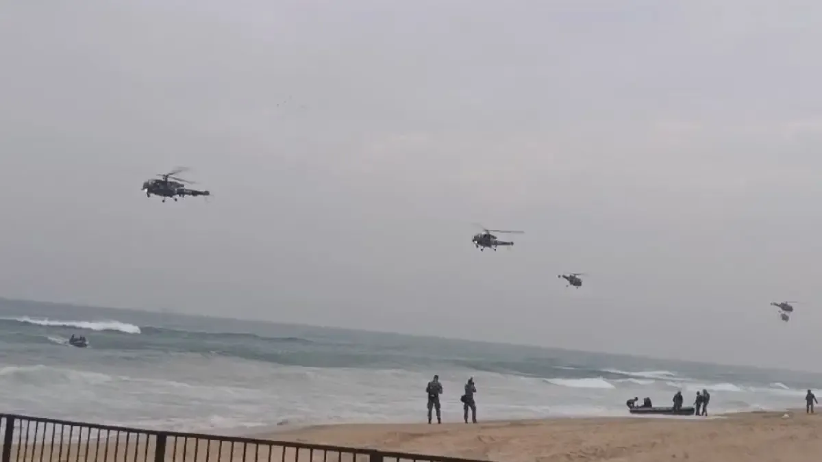 Skies are abuzz with the frequent flybys of helicopters and fighter jets