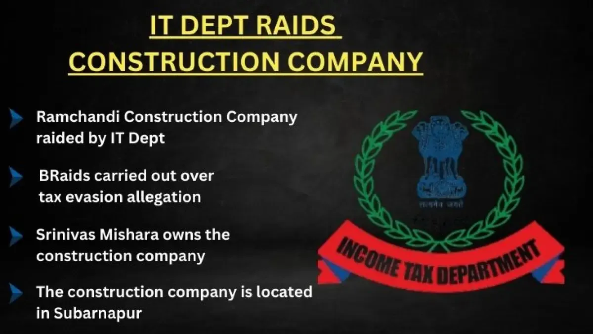 Construction Company Raided for Tax Evasion
