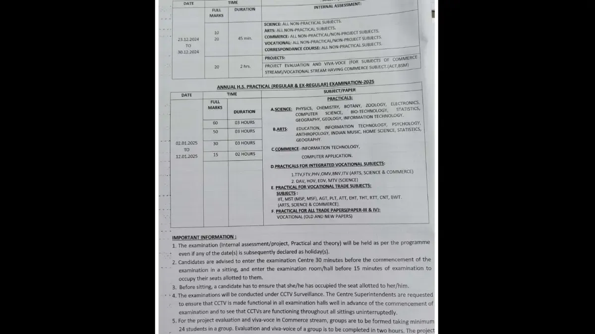 Time Table-PageNo8