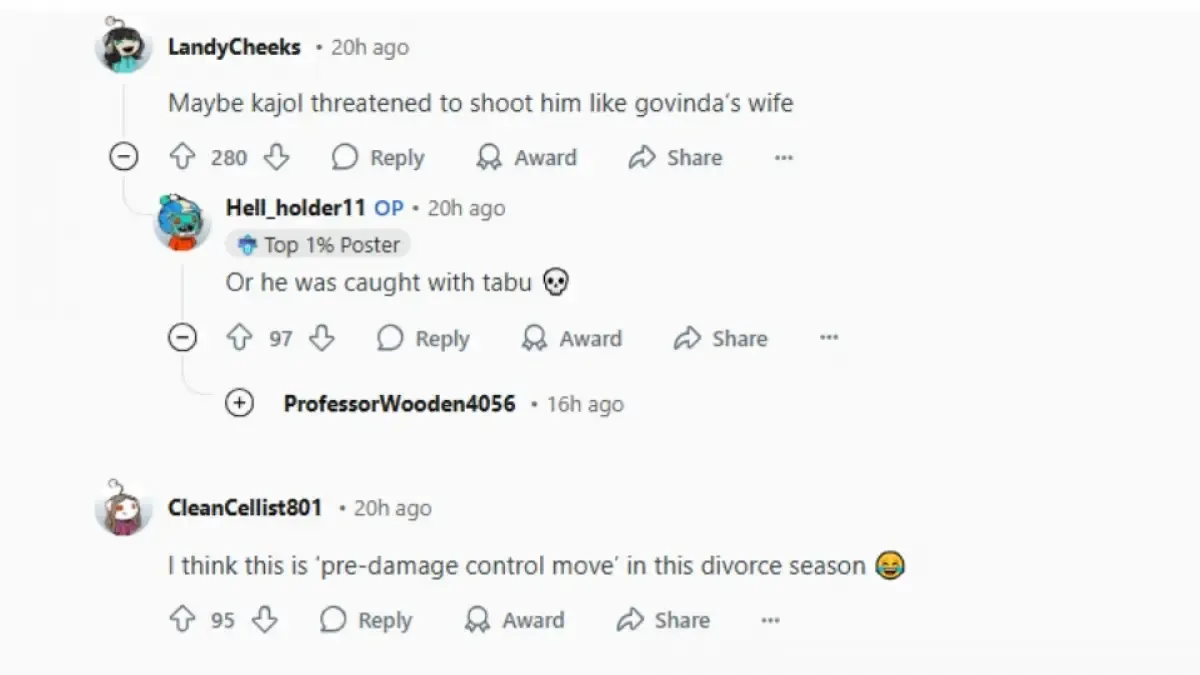 Comment on Ajay Devgn post