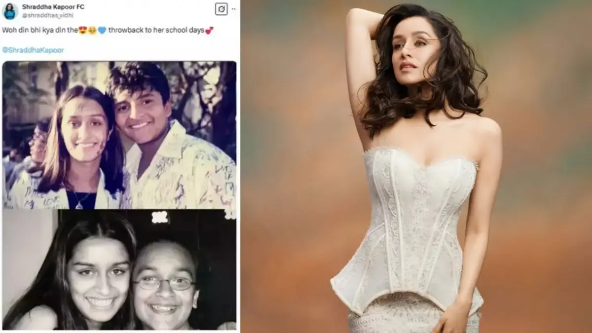 Shraddha Kapoor School Photo Goes Viral