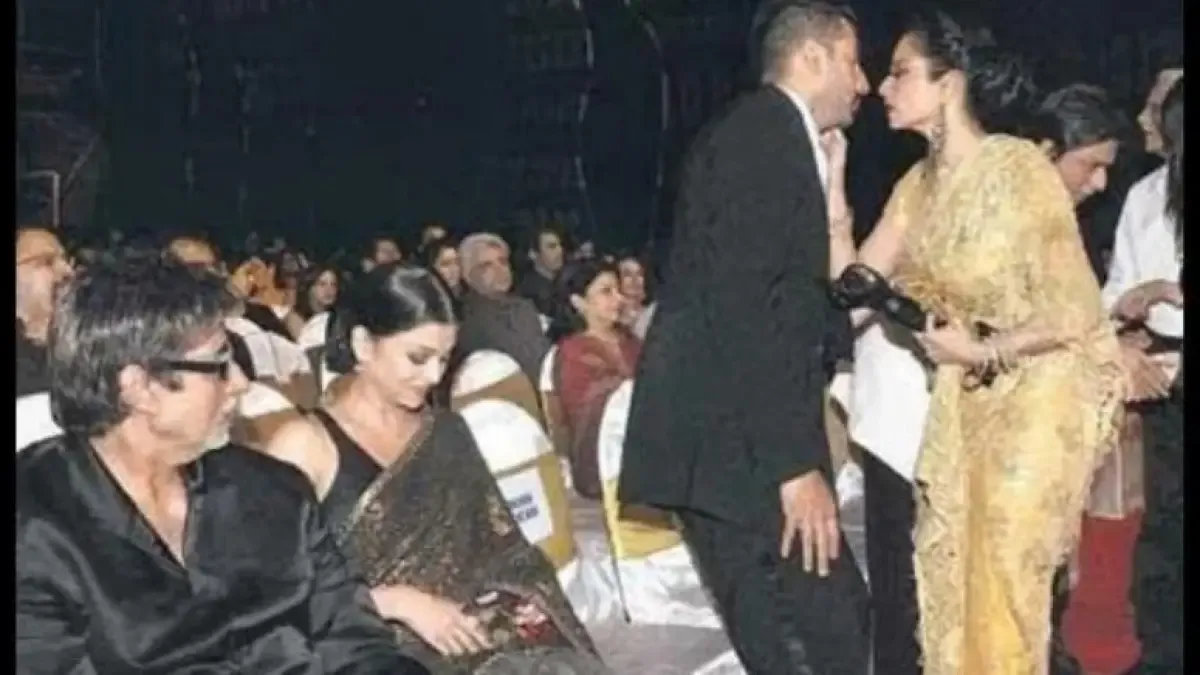 Abhishek, Rekha, Ash, Amitabh