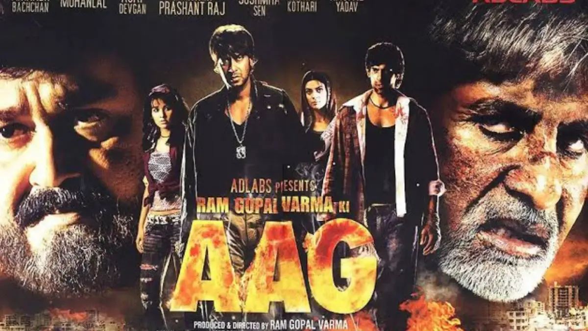 Ram Gopal Varma Ki Aag Poster
