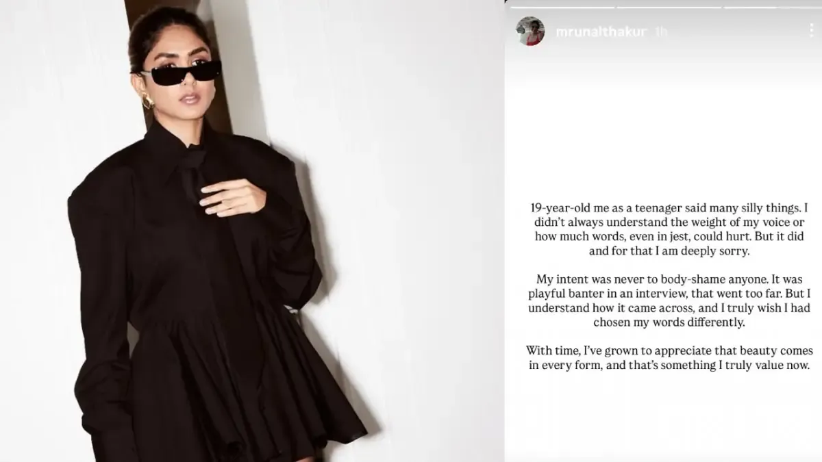 Mrunal Thakur's Instagram Post