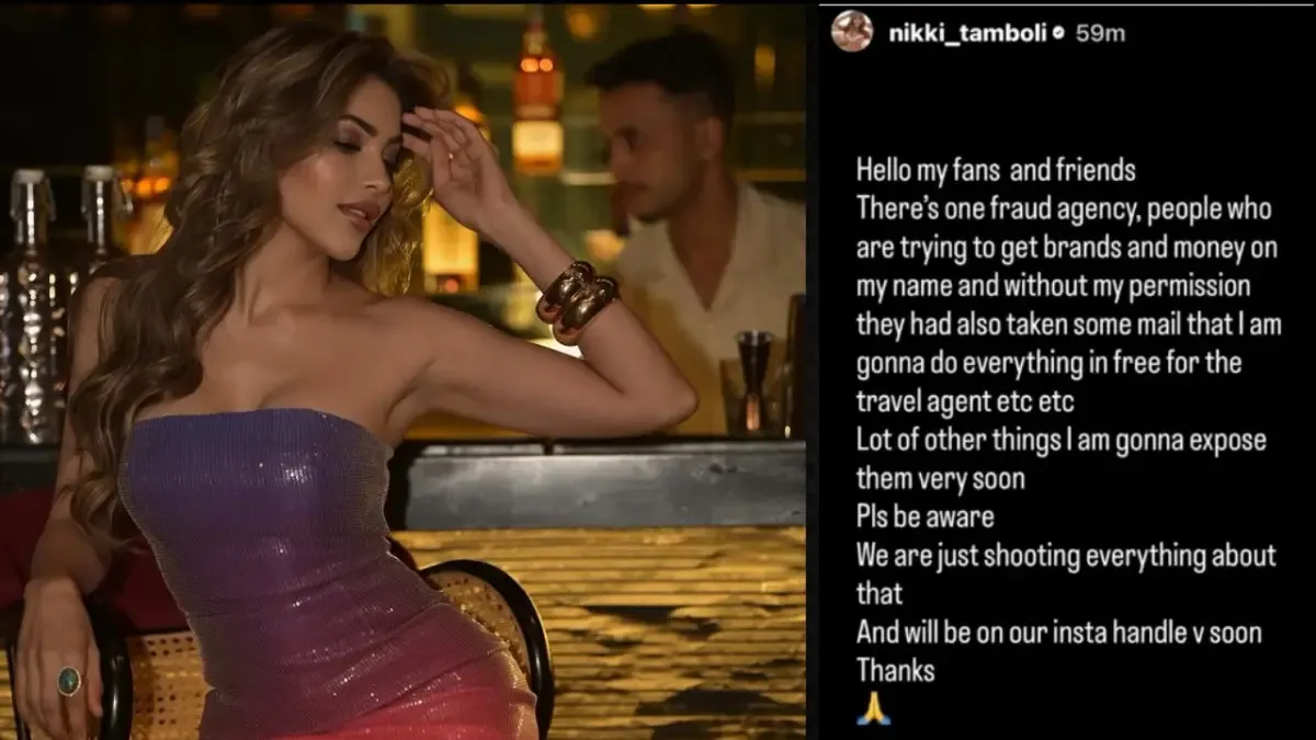 Nikki Tamboli's Instagram Stories