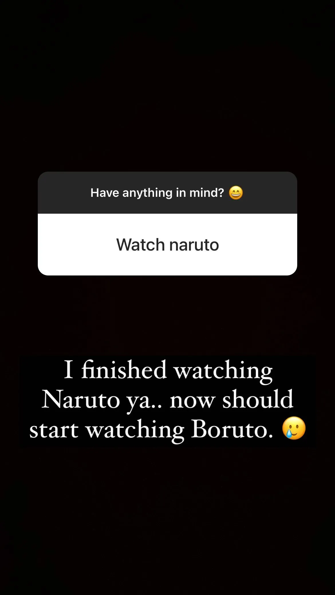 Rasmikas Insta Story 2