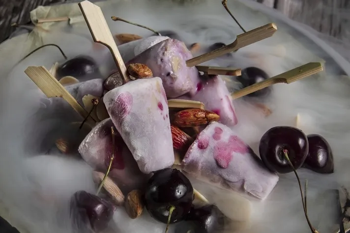 Almond & Cherry Kulfi