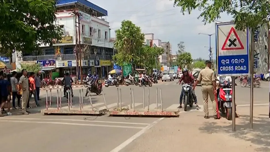 Road to Khandagiri and Udayagiri closed
