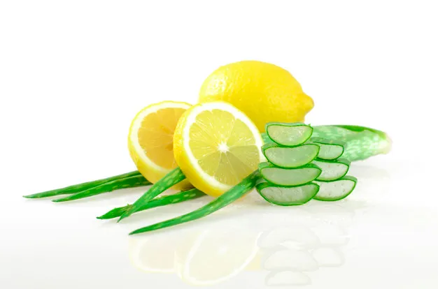 Alovera and lemon mask
