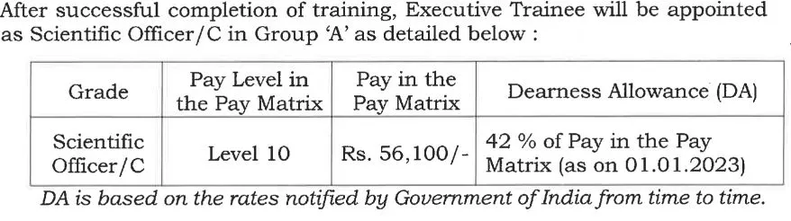 Pay Scale