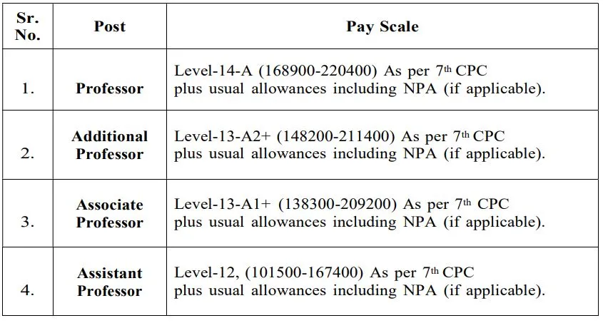Pay Scale