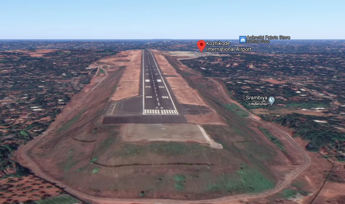 Kozhikode International Airports runway
