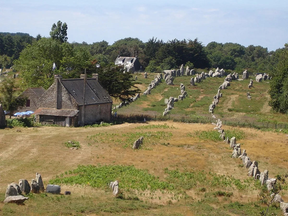 Carnac stones, France