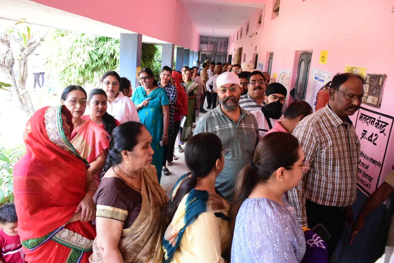 Voting in Chhattisgarh 