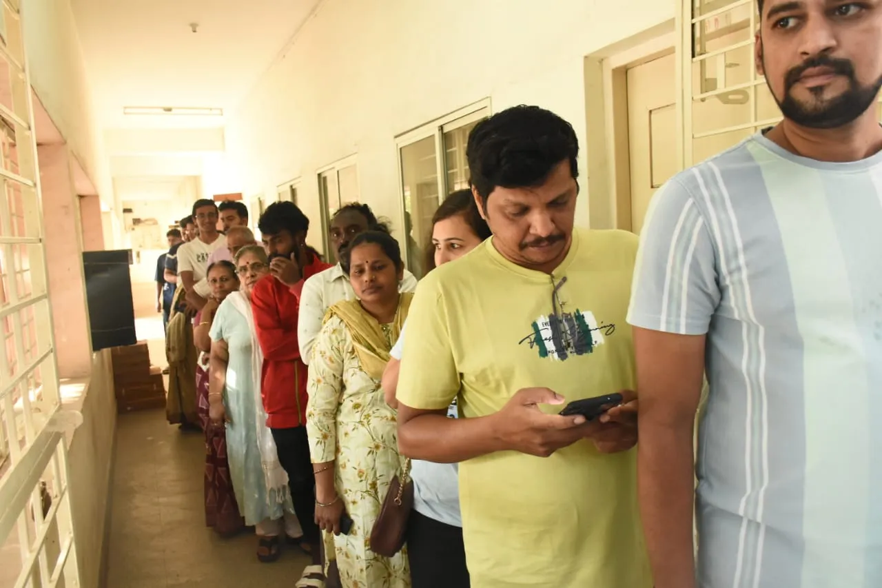 Voting in Karnataka