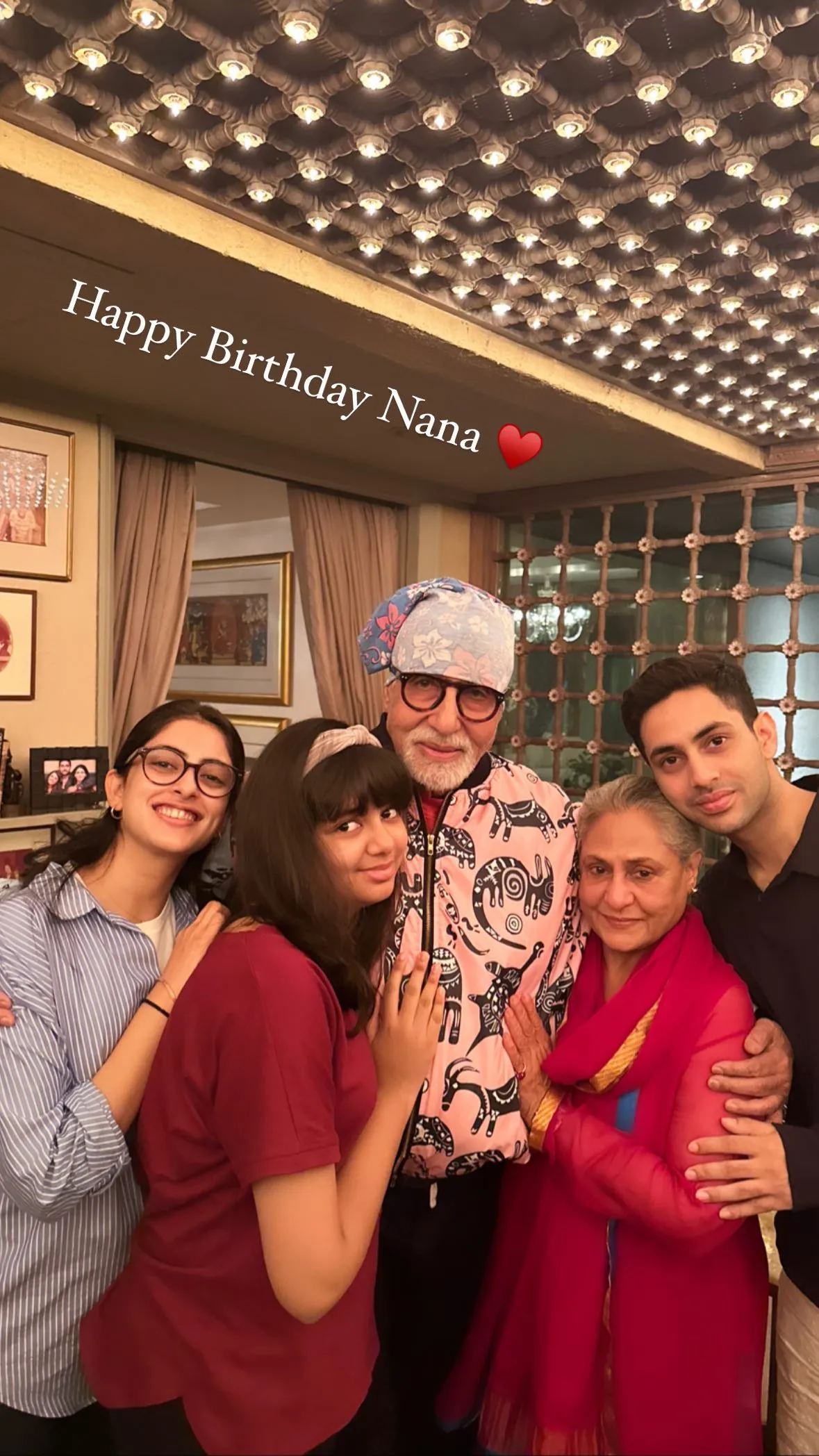 Navya Nandas Instagram Story