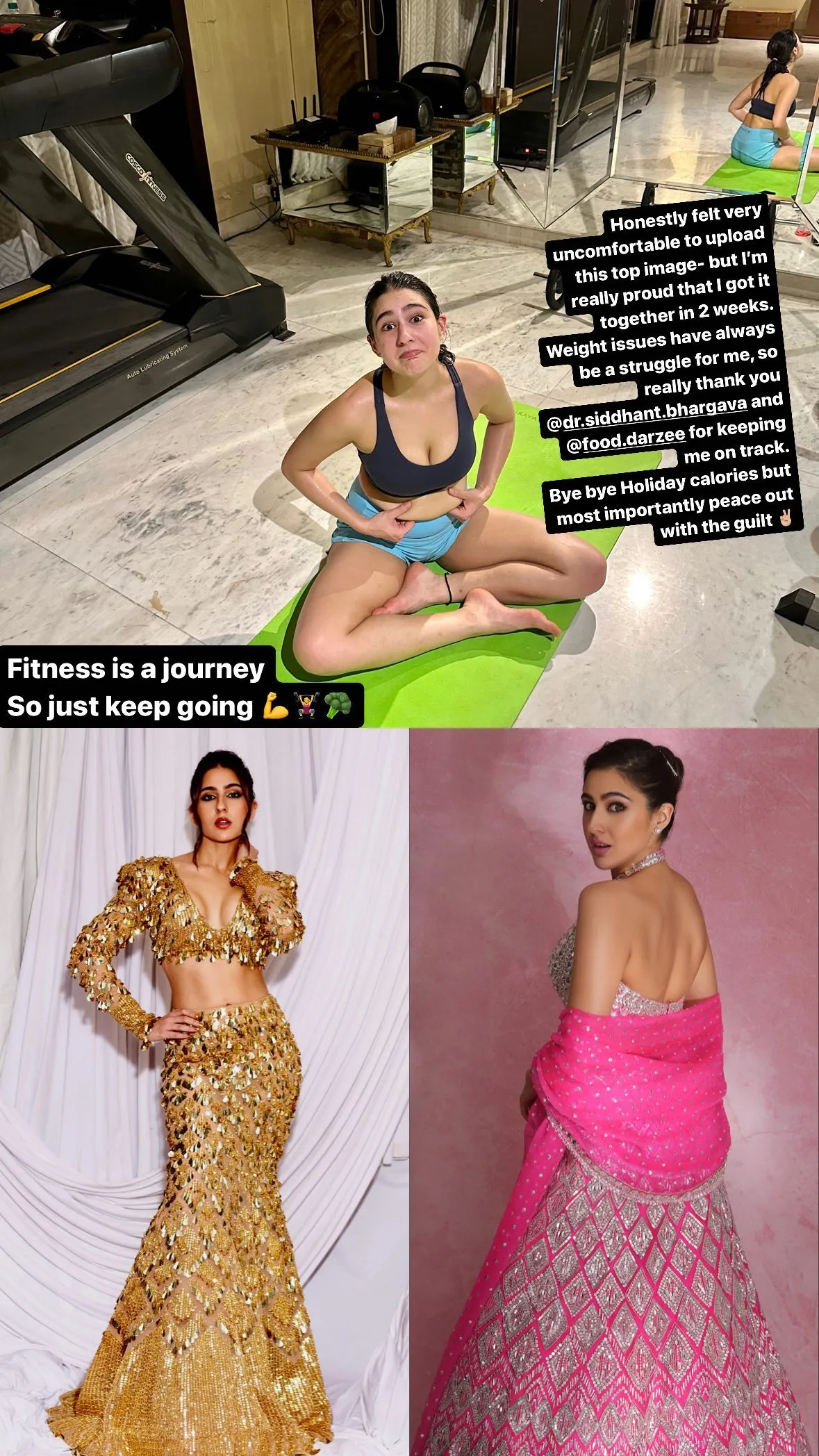 Sara Ali Khans Insta Story