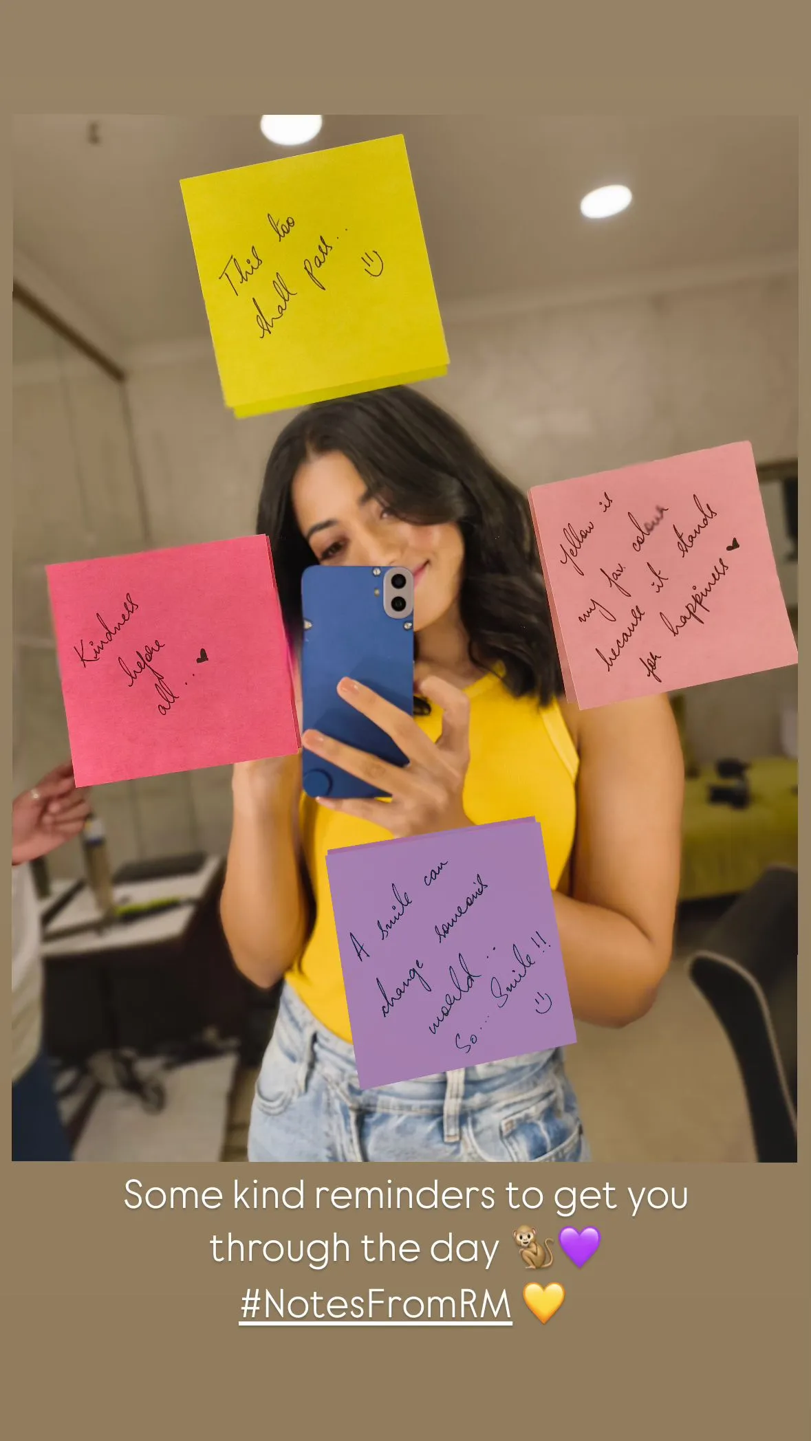 Rashmikas Insta Story