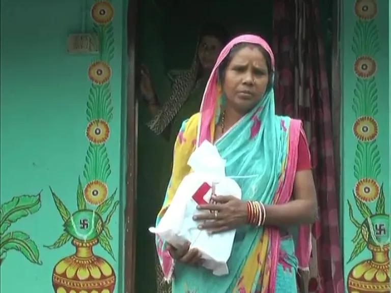 Relief materials are being distributed 
