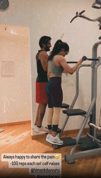 Samanthas Insta Story