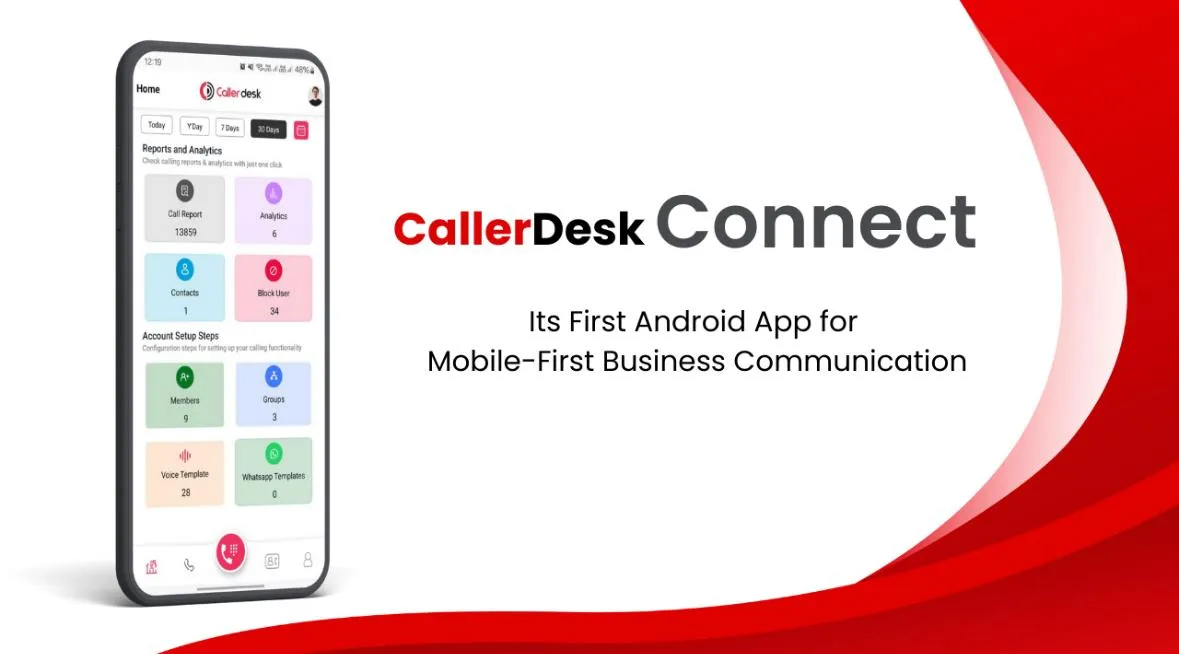 CallerDesk Connect App