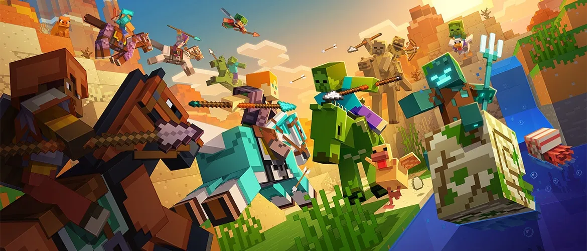 Mounts of Mayhem charges into Minecraft today!