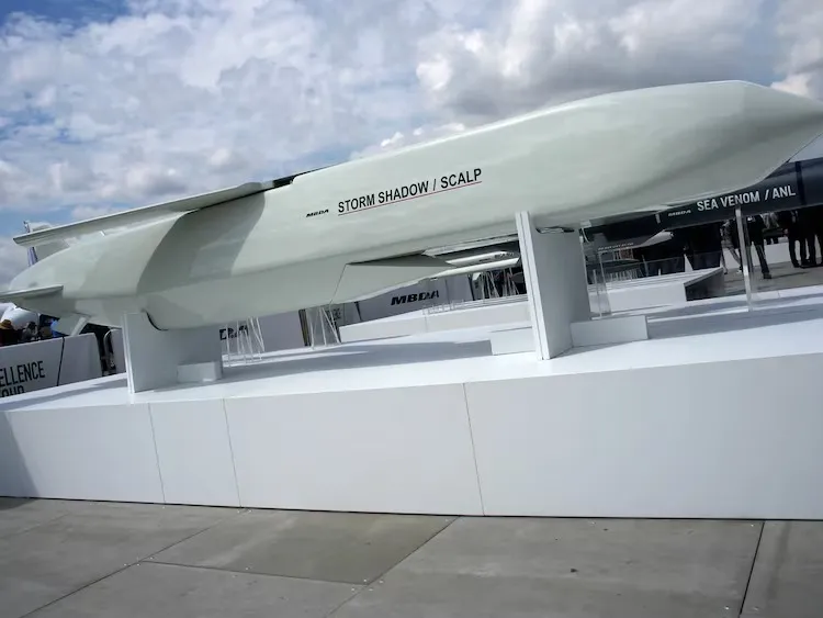 The Scalp missile, also referred to as the Storm Shadow, is a cruise missile launched from the air.