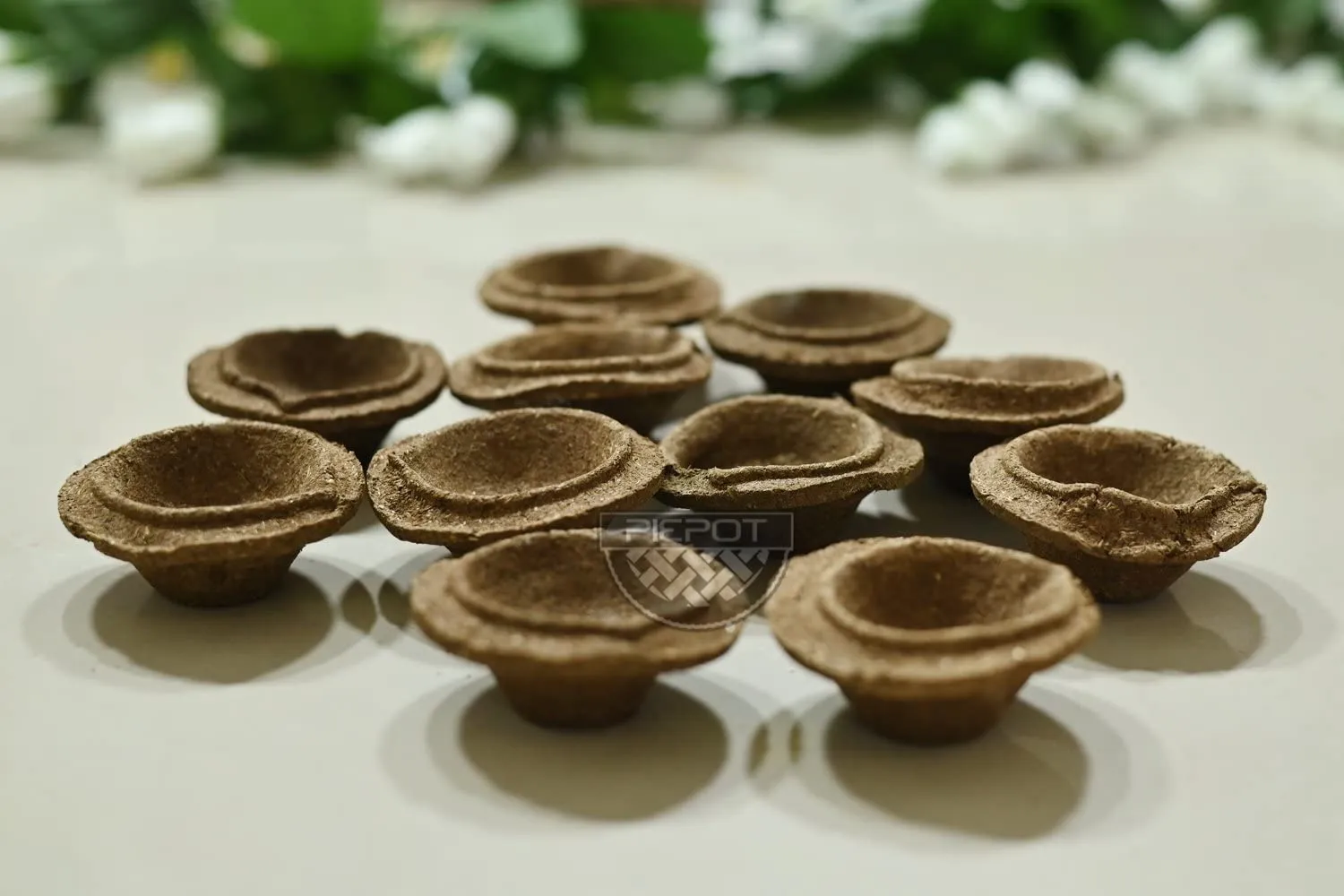 Buy Piepot Cow Dung Diya Lamp for Pooja,Handmade Panchagavya Diyas Oil  Lamps for Diwali/Traditional Small Deepak for Diwali  Decoration/Eco-Friendly ...