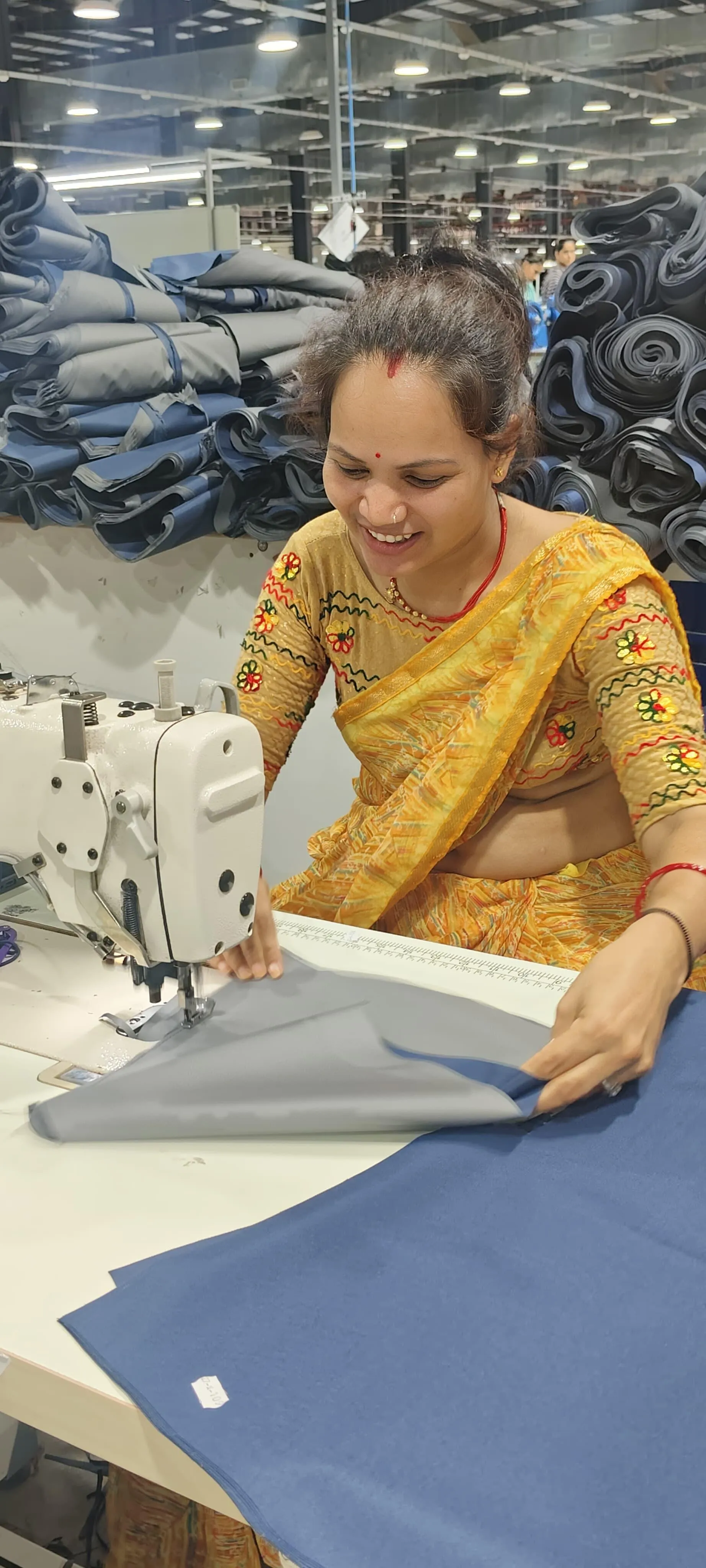Women making raincoats